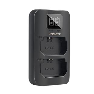 品胜NP-FZ100充电器 索尼ILCE-9 A7RIII A6600 A9 a7r3 A7M3微单相机A7R4电池配件a7m4 a73 usb双槽座充fz100