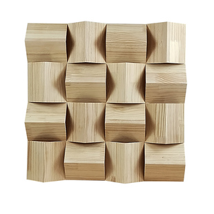 实木扩散板声学二次余数全频 录音棚HIFI室扩散体 专业声学材料