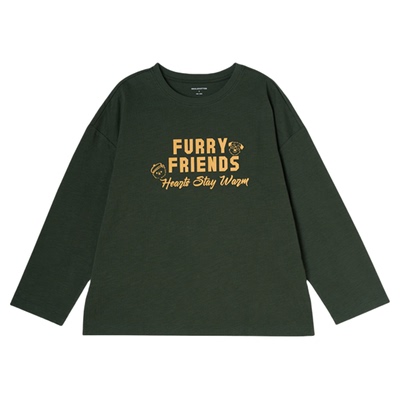 棉叔叔男童女童长袖T恤