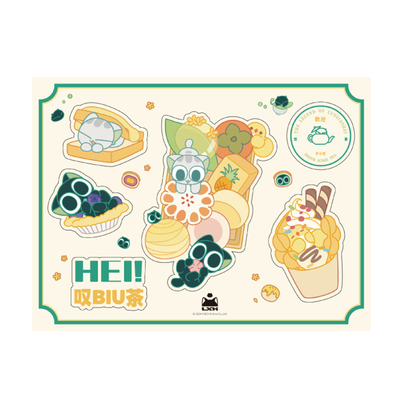 罗小黑happyzoo通贩软磁冰箱贴组
