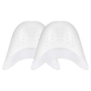 2双装硅胶足尖套防磨脚趾保护套半码鞋垫前掌垫加厚防疼痛脚掌垫