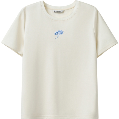 播商场同款美式洋气短袖T恤女春夏独特休闲上衣BDS1YD1561