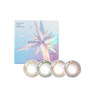COFANCY可糖美瞳混血半年抛2片彩色隐形眼镜布拉格曙光格陵兰苔原