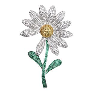 GD权志龙同款小雏菊太阳花胸针向日葵胸花粉丝应援高级感时尚配饰