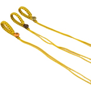 手工编织汽车钥匙扣挂绳平结活扣吊坠挂件绳半成品带扣钥匙圈配件