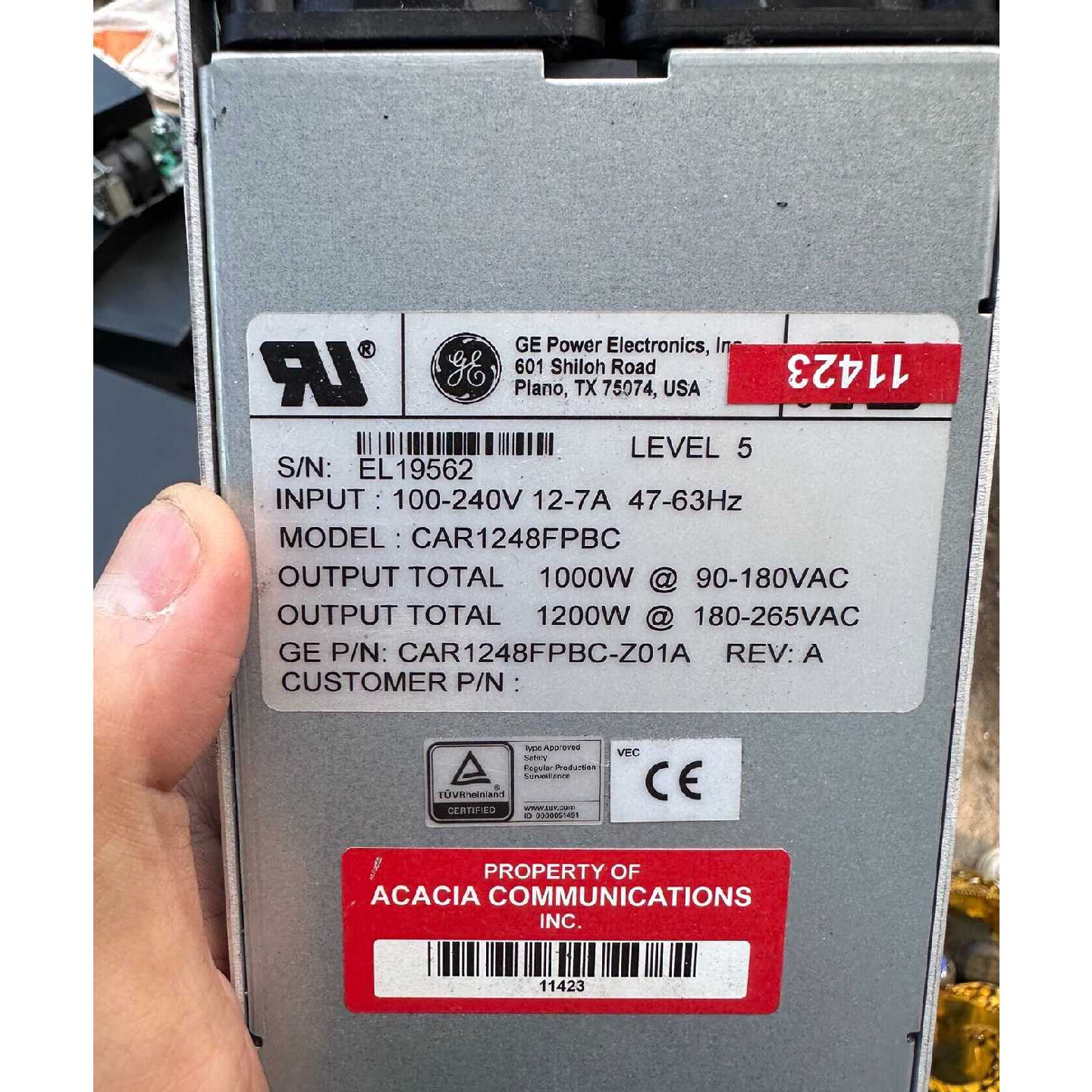 【议价-可维修】GE通用电气 电源模块 电源 模块 CAR1248FPBC 全