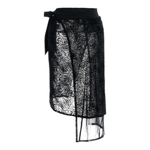 玫瑰花网拉丁臀巾舞服IFV新款潮牌2033半裙练功服艺考班服围裙