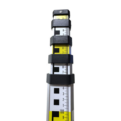 铝合金3米可伸缩塔扣水准仪