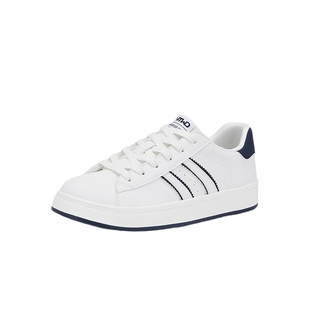 热风百搭小白鞋女款2025年冬季新款简约运动休闲鞋平底板鞋女鞋子