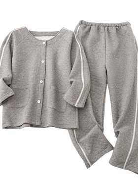 护理服纯棉易穿脱男女病号服住院