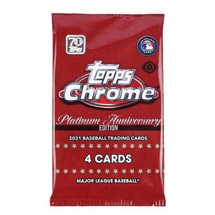 21 Topps Chrome Platinum ANNIVERSARY MLB 棒球球星卡 Lite版