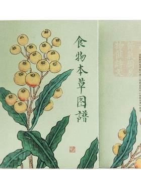 食物本草手帐二十四节气收藏礼物