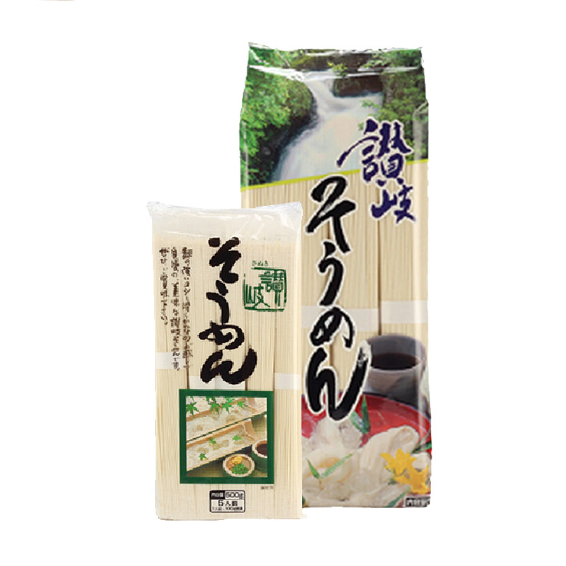 日本进口赞岐素面日式细挂面湿面条炒乌冬汤面绢光素面挂面条早餐