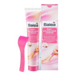 【保税】新旧混发温和带刮刀!芭乐雅balea杏仁油脱毛膏125ml 宿星