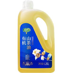润心有机山茶油健康压榨食用茶籽油厨房调味油炒菜凉拌