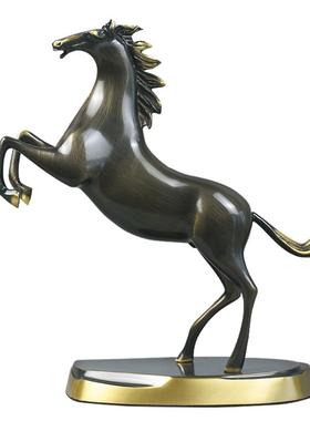 纯铜马摆件马到成功家居装饰品