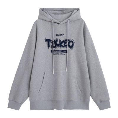 不起球不褪色加绒加厚保暖卫衣潮