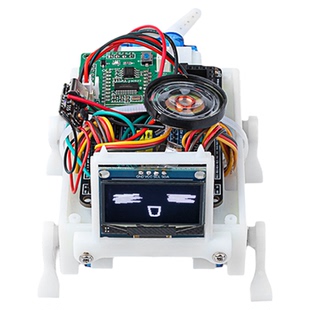菡诚STM32智能电子狗桌宠可编程仿生机器人小狗语音控制桌宠DIY