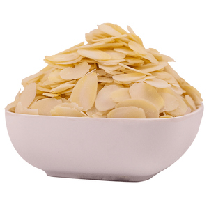 生杏仁片进口原料大扁桃仁原味烘焙专用坚果散装巴旦木仁薄片新货