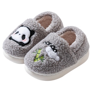 儿童棉拖鞋包跟男童2025新款秋冬季女童居家室内防滑宝宝可爱棉鞋