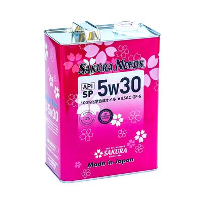 樱花易道5w30全合成汽机油润滑油