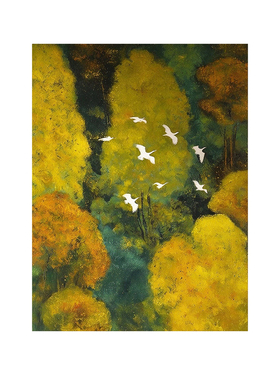金野飞鹤DIY数字油画艺术感