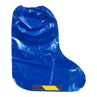 一次性防雨鞋套防水雨天特厚含防滑贴长高筒养殖靴套盐湖激流勇进