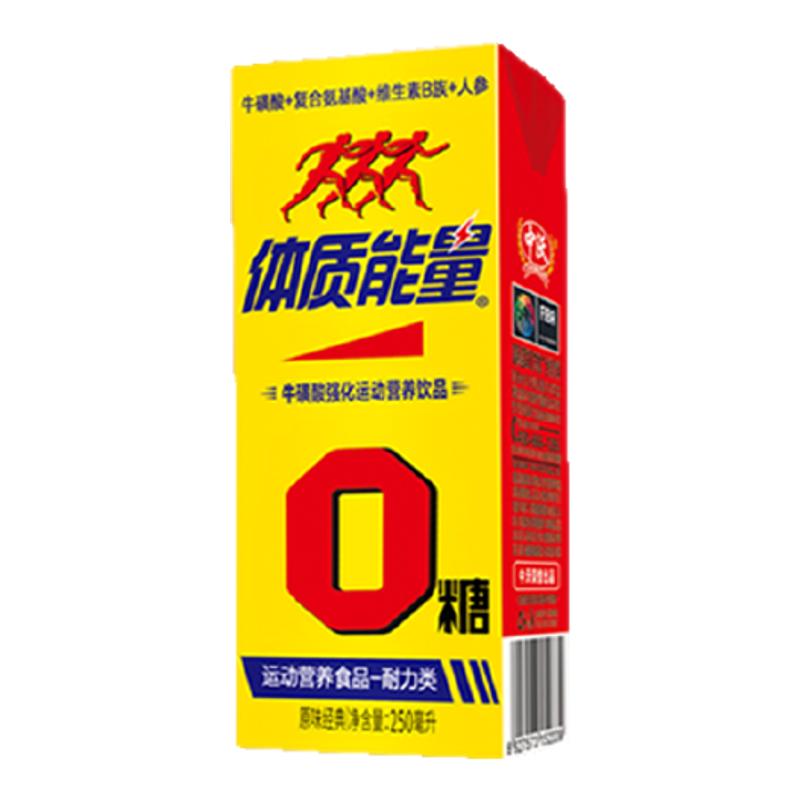 中沃饮料中沃体质能量无糖饮料
