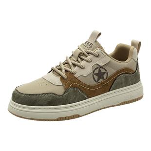 jeep吉普男鞋vintage板鞋男款2025新款男士休闲美式高街爆款鞋子