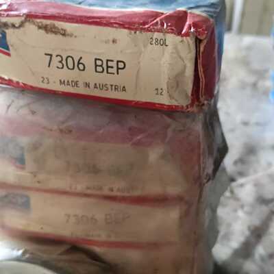 议价SKF进囗轴承型号7306BEP全新的未开封共计6套维修