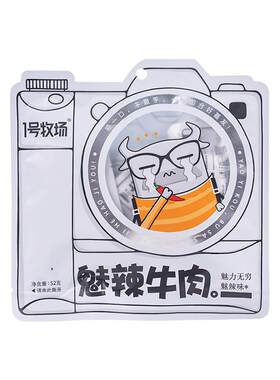 1号牧场牛板筋香辣烧烤小包装