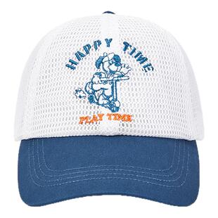 巴拉巴拉儿童棒球帽夏季新款男女童帽子防晒遮阳精致绣花时尚可爱