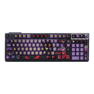 YG102耿鬼机械键盘三模无线蓝牙黑吉蛇电竞游戏宝可梦动漫套件