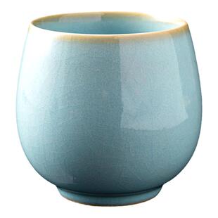 容山堂娄根旺汝州汝瓷大师天青汝窑茶具主人杯可养功夫茶杯单杯