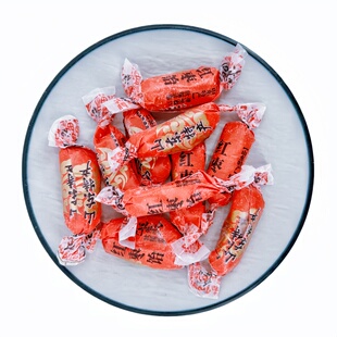 海姑娘高粱饴Q弹老式怀旧软糖正品山东特产水果拉丝高粱糖伴手礼