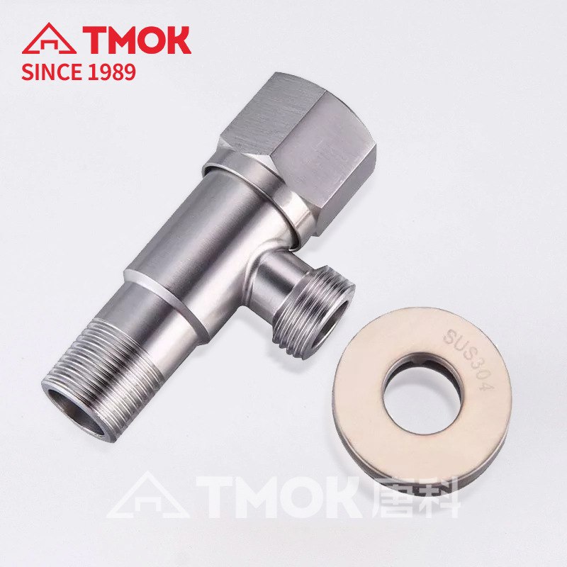 唐科阀门 304不锈钢角阀 dn15加厚不锈钢三角阀