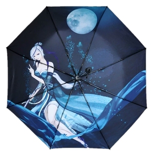正版天行九歌红莲晴雨伞卫庄张良白凤墨鸦韩非秦时明月动漫周边