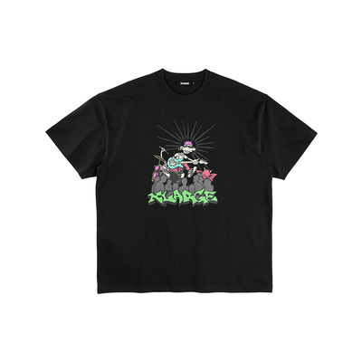 XLARGE街头风7A抗菌圆领短袖T恤