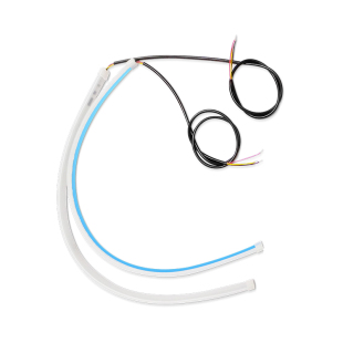 流水转向灯通用改装汽车日行灯装饰灯眉灯行车灯led流光转向灯12V