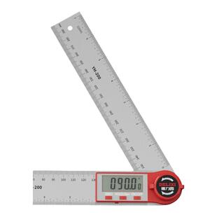 德力西电子数显角度尺高精度测量仪万能量角器360度多功能角尺