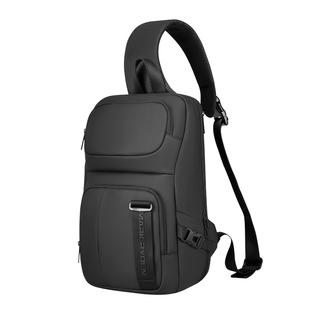 马可·莱登单肩斜挎包大容量户外旅行小背包14英寸轻薄本电脑包