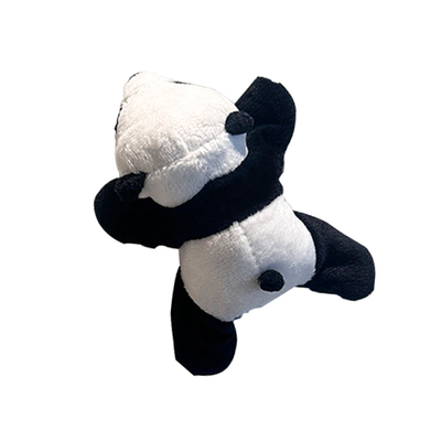 可爱毛绒熊猫冰箱贴磁贴创意装饰