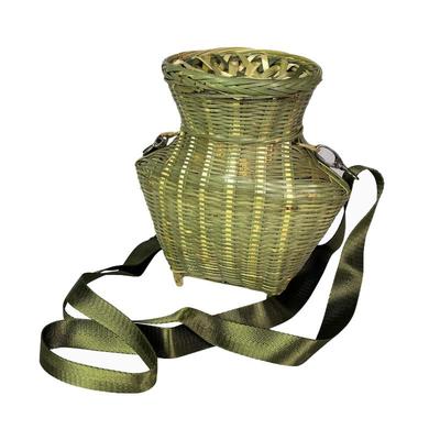 手工装饰赶海竹编鱼篓