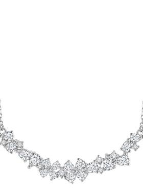 【中国黄金】轻奢紫藤花项链女款