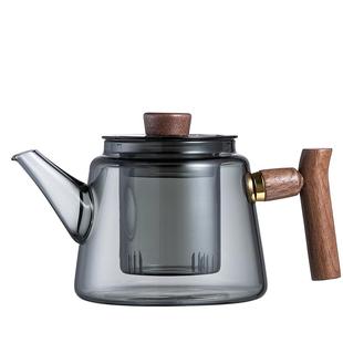 茶壶玻璃泡茶壶家用耐高温煮茶壶茶水分离单壶待客泡红茶茶杯茶具