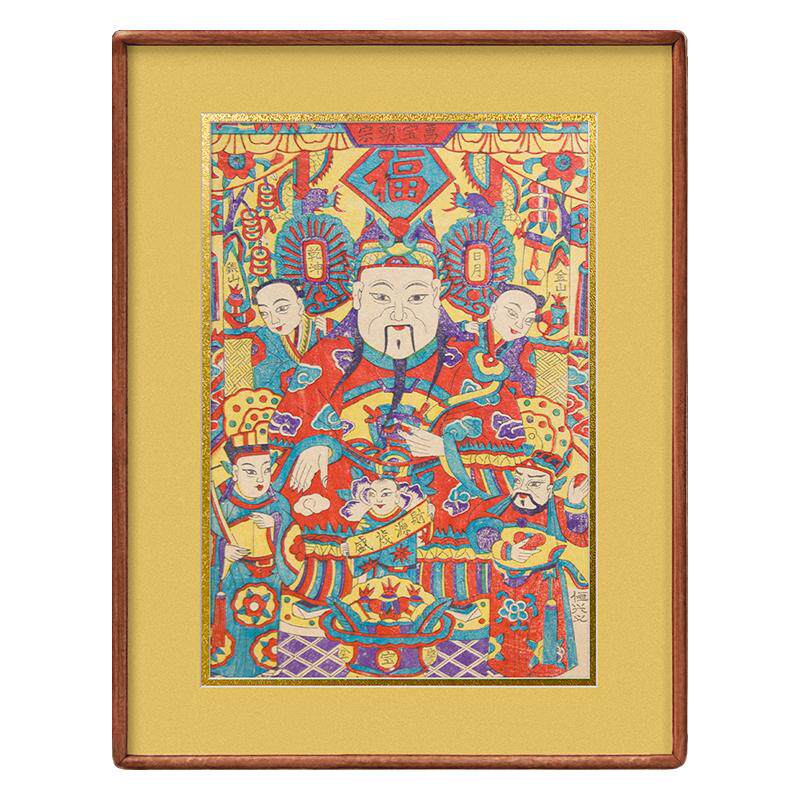 杨家埠木版年画系列客厅装饰画