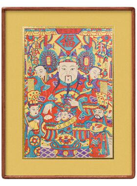艺术家的礼物杨家埠木版系列年画