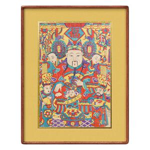杨家埠木版年画系列客厅装饰画