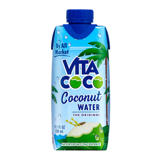 马来西亚原装进口vitacoco唯特清椰唯他可可椰子水饮料盒装