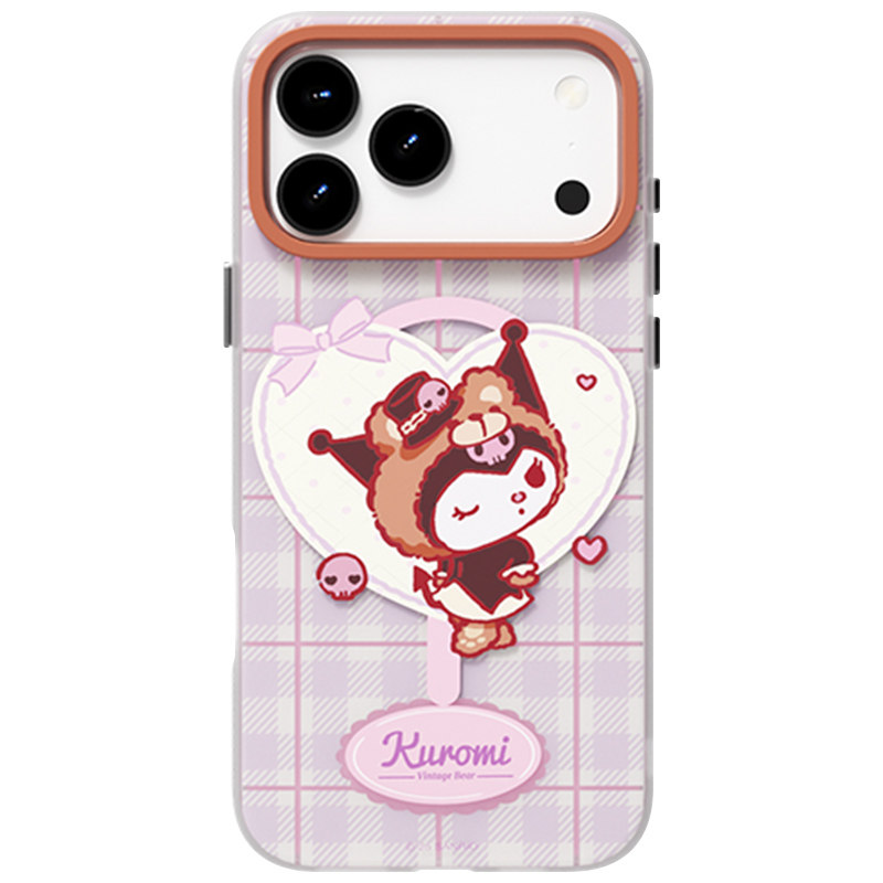 新款hellokitty手机壳适用苹果17promax磁吸全包防摔iphone17pro库洛米17air磁吸17保护套可爱凯蒂猫女款外壳